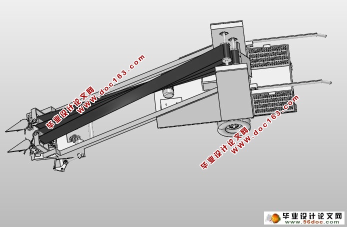 温室韭菜收割机的设计(农业机械)(含CAD图,SolidWorks三维)