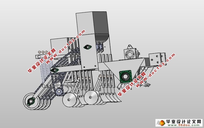 玉米播种机的设计(农业机械)(含CAD图,SolidWorks三维)