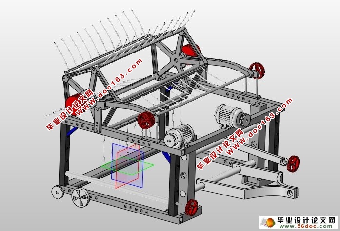 组合式棉秆收获机的设计(农业机械)(含CAD图,SolidWorks三维)