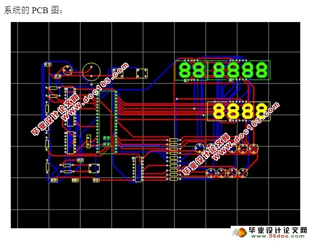 电子式里程表的设计(AT89S51单片机)(附程序,原理图,PCB图)