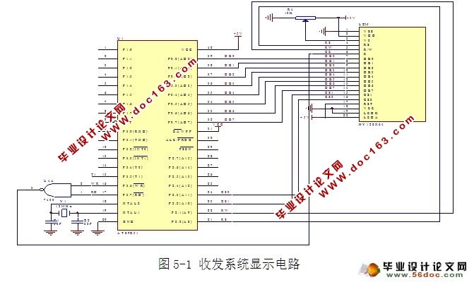 无线数据收发系统的设计(附程序,电路图)