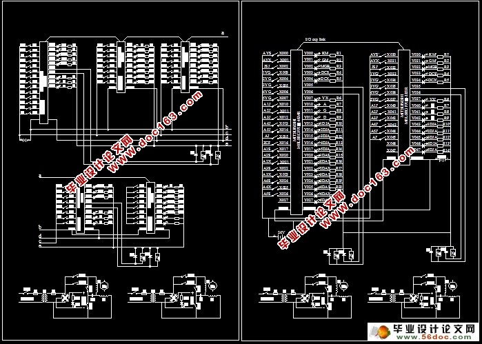 五层PLC在电梯控制中的应用(三菱FX2N)(附梯形图,接线图)