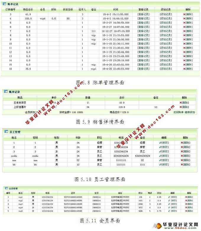乐购超市进销存系统的设计与实现(SSH,MySQL)(含录像)