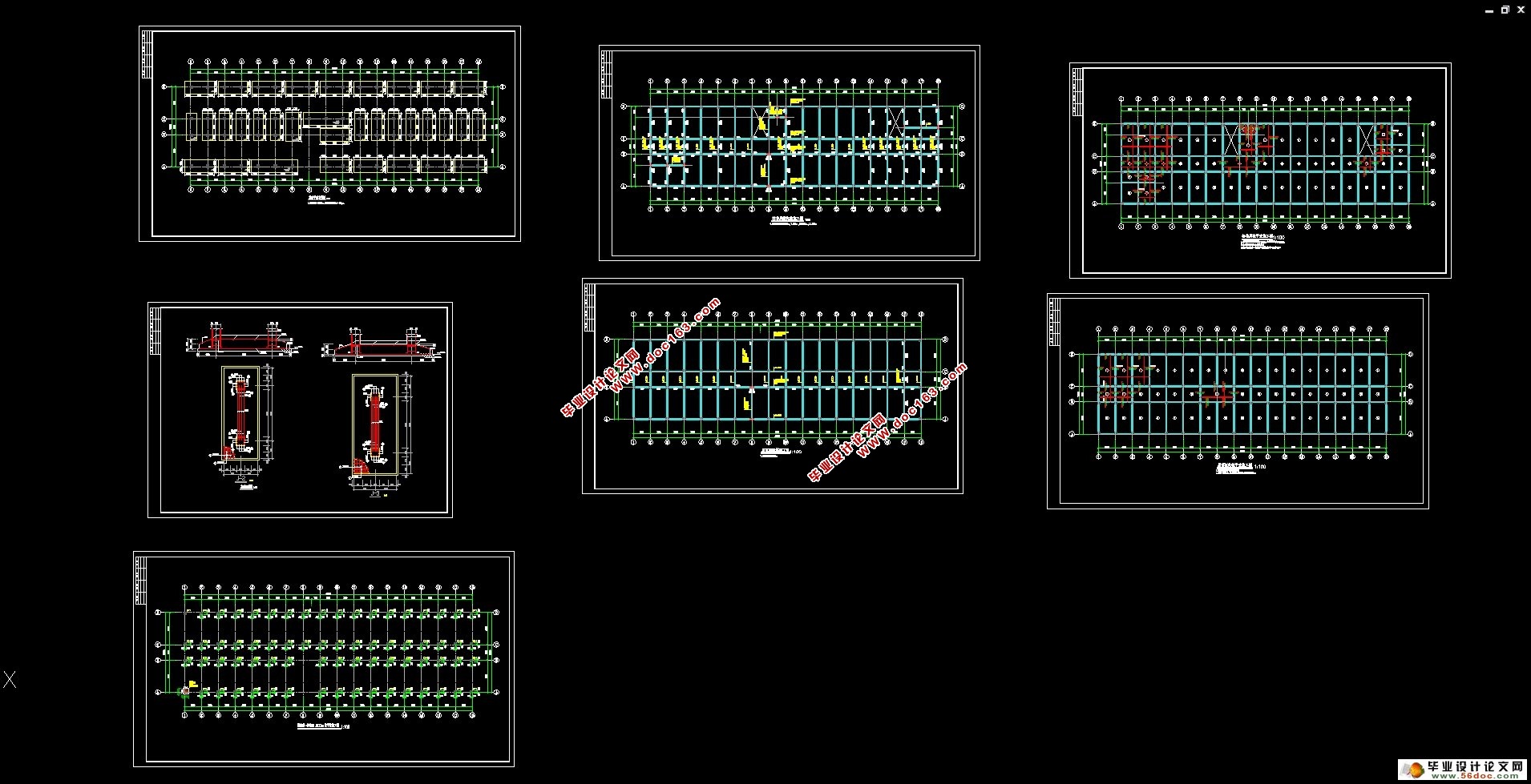 ����5300ƽ���Ϸ�ĳ��ѧ��ѧ¥���(����ͼ,�ṹͼ)