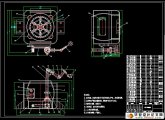 350T蜗轮连杆给汤机械手的设计(含CAD零件装配图)