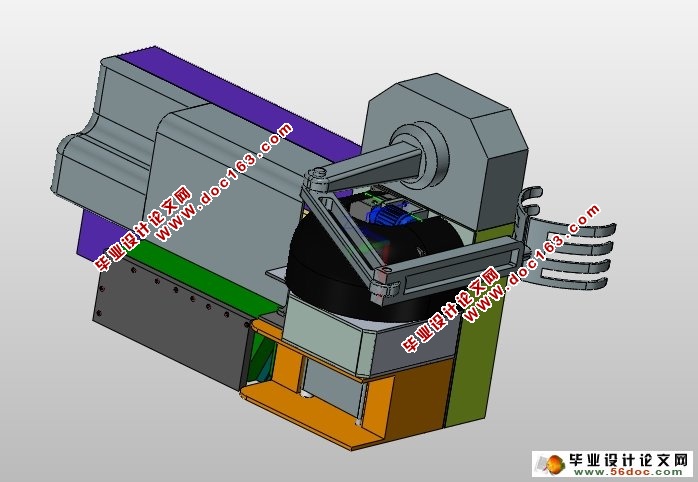 秸秆热解炭化炉设计(含CAD图,SolidWorks三维图)