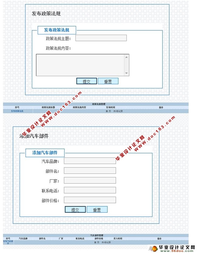 基于主题爬虫的汽车信息搜集发布系统(JSP,SQLServer)(含录像)