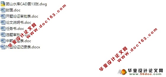 湖南省宁乡县团山水库除险加固工程设计(含CAD图)