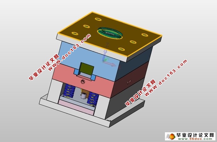 电器盖模具设计与制造(含CAD图,UG三维图)