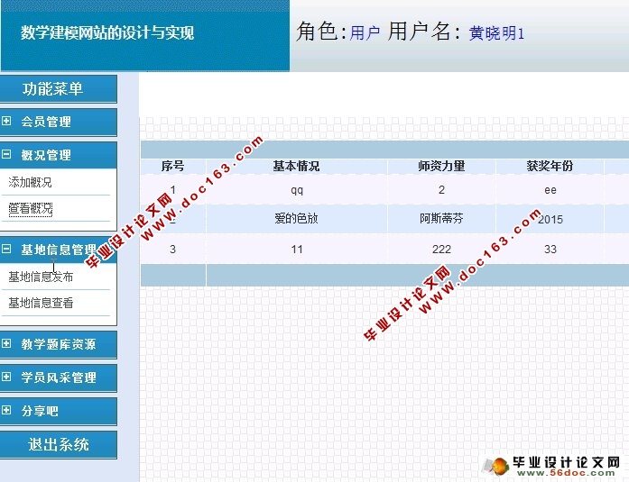 数学建模网站的设计与实现(JSP,SQLServer)