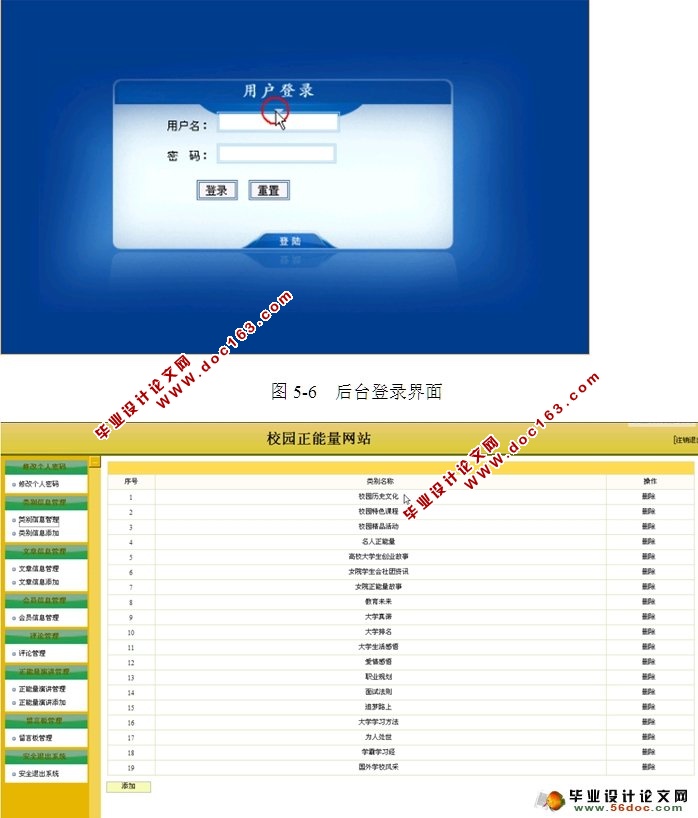 校园正能量网站的设计与实现(JSP,SQLServer)