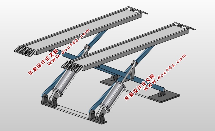 四轮定位举升机液压控制系统设计(含CAD图,SolidWorks三维)