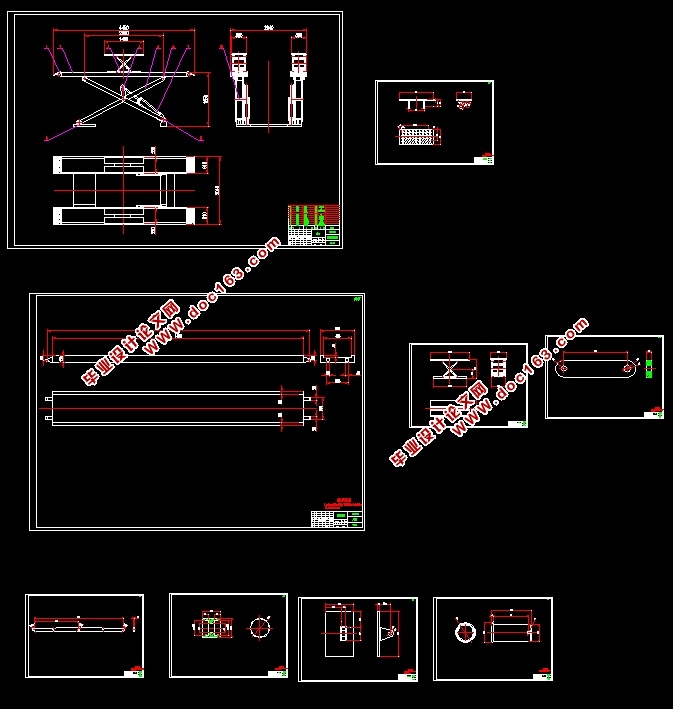 四轮定位举升机液压控制系统设计(含CAD图,SolidWorks三维)