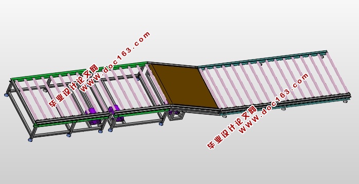 驱动式滚筒输送机优化设计(含CAD零件装配图,SolidWorks三维)