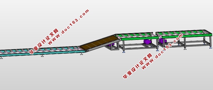 驱动式滚筒输送机优化设计(含CAD零件装配图,SolidWorks三维)