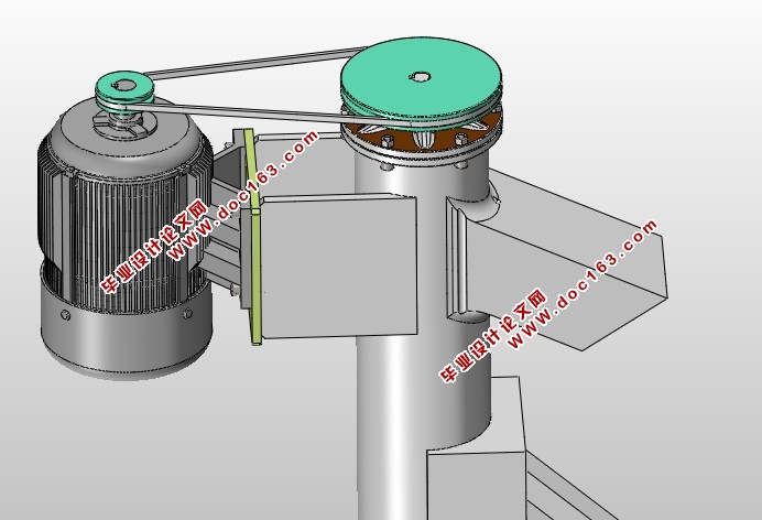 散装物料收集器的设计(含CAD零件装配图,SolidWorks三维造型)