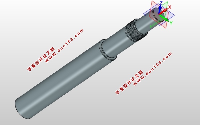 典型轴零件数控车削加工工艺及编程(含CAD,UG三维图)