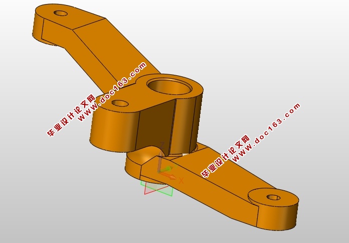 等臂杠杆课程设计(含UG,SolidWorks,IGS三维图)