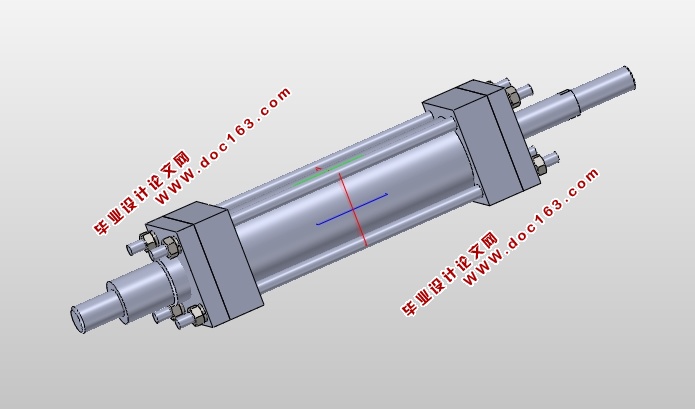 发动机活塞缸液压夹紧装置(含CAD零件装配图,SolidWorks三维图)
