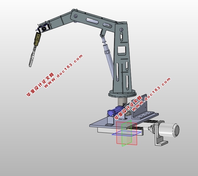 高炉上料机械手液压系统设计(含CAD零件装配图,SolidWorks三维图)