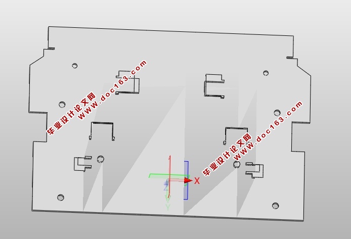 底板连接板冲压工艺和模具设计(含CAD图,SolidWorks,STEP三维图)