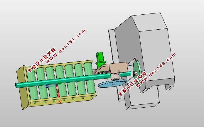 单边辊自动送料装置的设计(含CAD图,SolidWorks,IGS三维图)