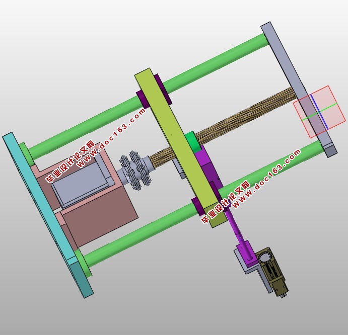 基于PLC物料拾取装置的设计(含CAD图,SolidWorks三维图)