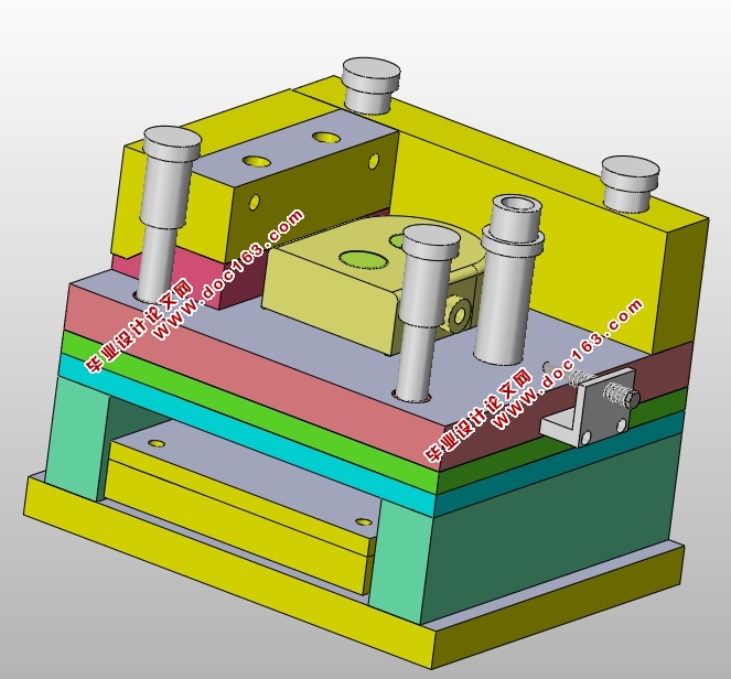 铝合金箱体压铸模具的设计(含CAD图,SolidWorks,STEP三维图)