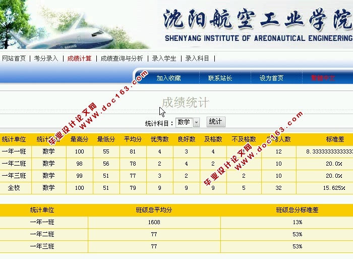考试成绩分析系统的设计与实现(JSP,servlet,SQLServer)