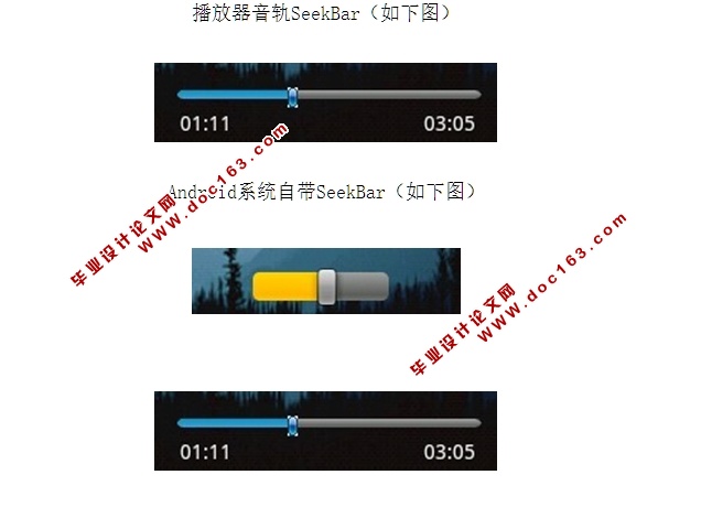 基于安卓Android手机平台的音乐播放器的设计