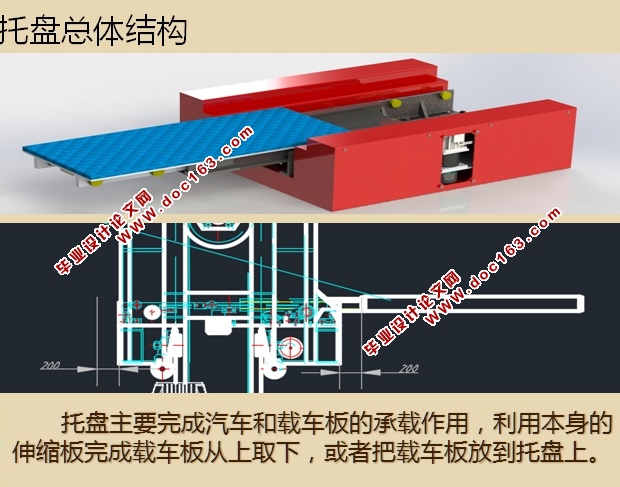 液压升降横移立体车库的设计(含CAD零件装配图,UG三维图)