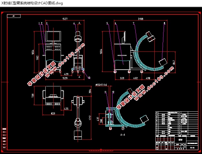 XCͱϵͳṹ(CADͼ,SolidWorks,IGSάͼ)