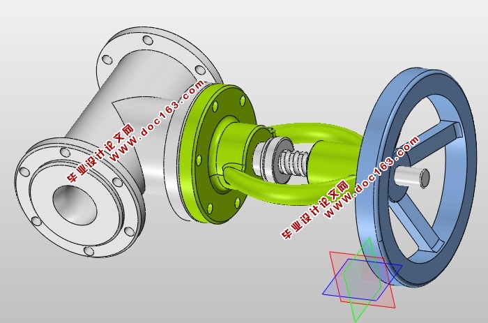 低温截止阀的设计(含CAD零件装配图,SolidWorks三维图)