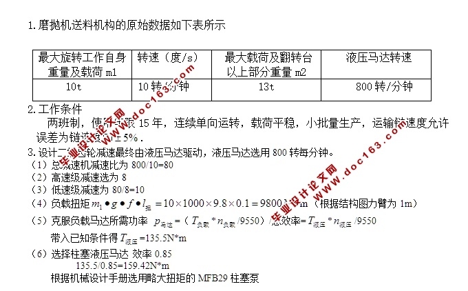 磨抛机送料机构设计(含CAD零件装配图,IGS三维图)