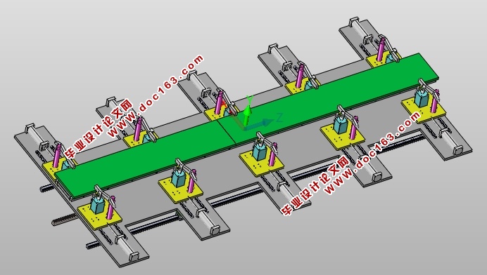 板材送进夹钳装置的设计(含CAD零件装配图,SolidWorks,IGS三维图)