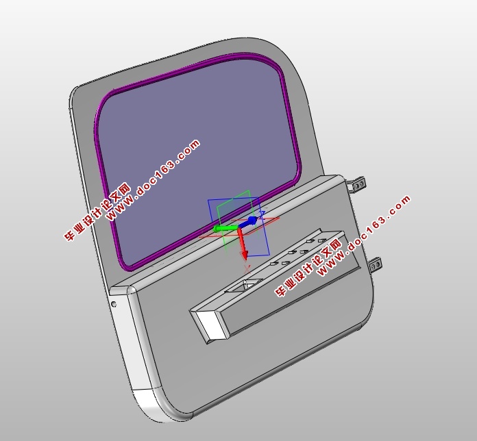 电动汽车左前车门的设计(含CAD零件装配图,SolidWorks,IGS三维图)