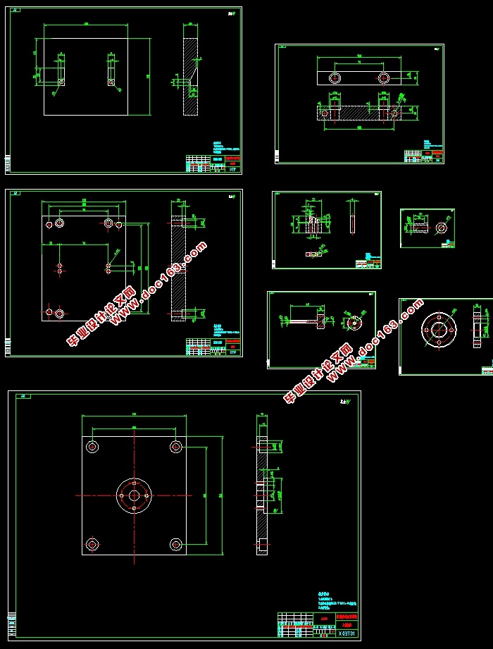 机器人足部零件塑料模具设计(含CAD零件装配图,SolidWorks,IGS三维图)
