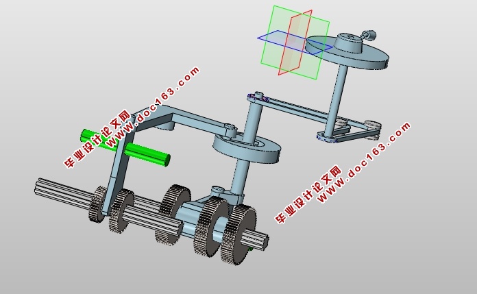 CA6140����������ϵͳ���ݻ�����ά��ģ(��CAD���װ��ͼ,PROE��ά)