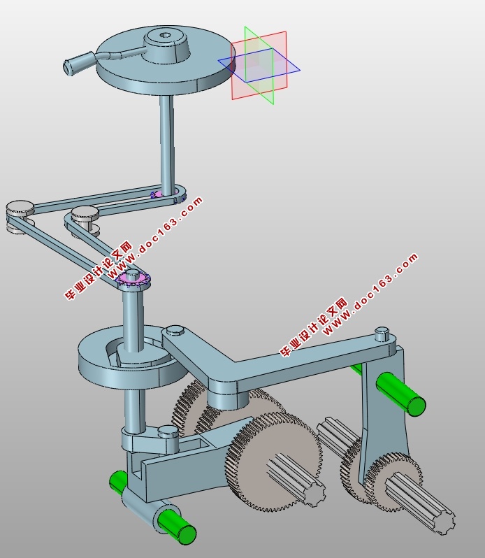 CA6140����������ϵͳ���ݻ�����ά��ģ(��CAD���װ��ͼ,PROE��ά)