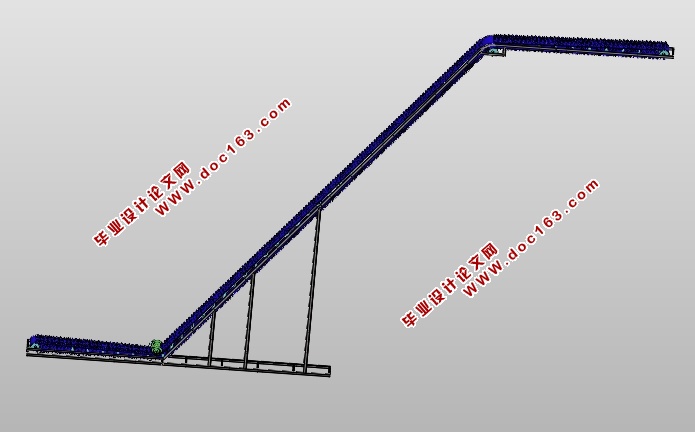 波状挡边带式输送机设计(含CAD零件装配图,SolidWorks,IGS,STEP三维)