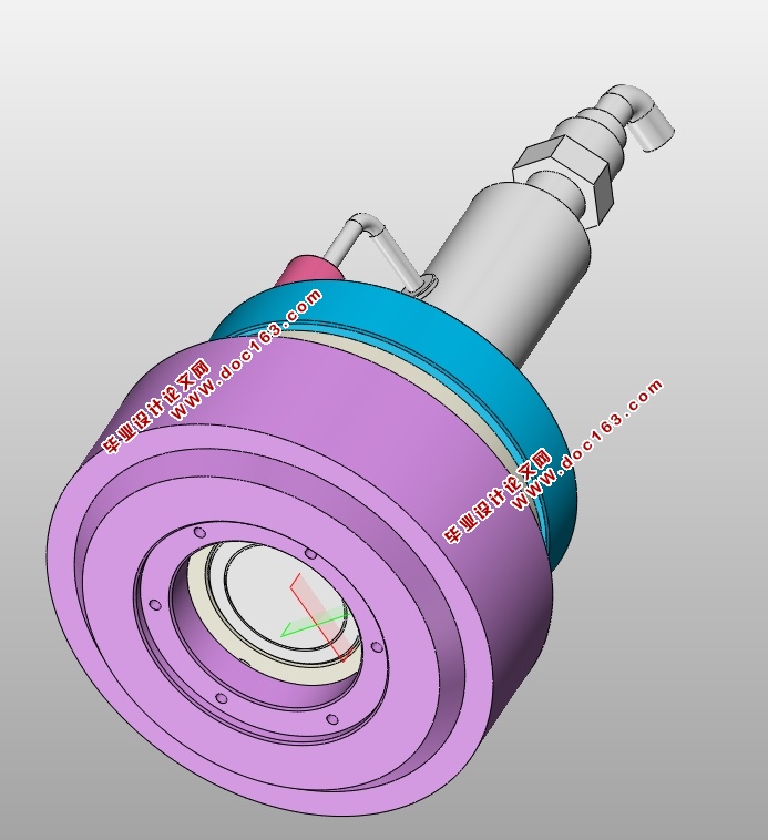 新型液压控制多片式摩擦离合器设计(含CAD零件装配图,SolidWorks三维图)