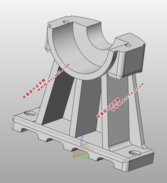 右轴承座组件加工工艺及夹具设计(含CAD零件夹具图,SolidWorks三维图)