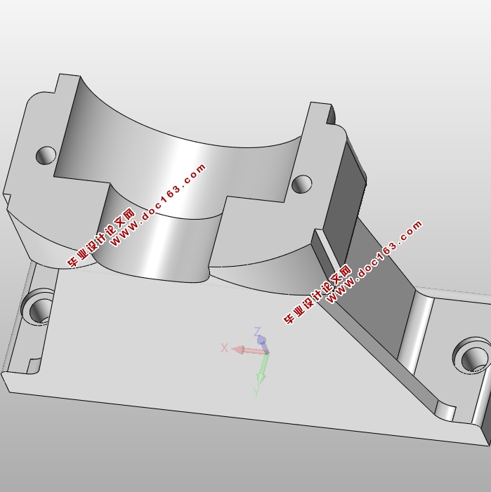右轴承座组件加工工艺及夹具设计(含CAD零件夹具图,SolidWorks三维图)