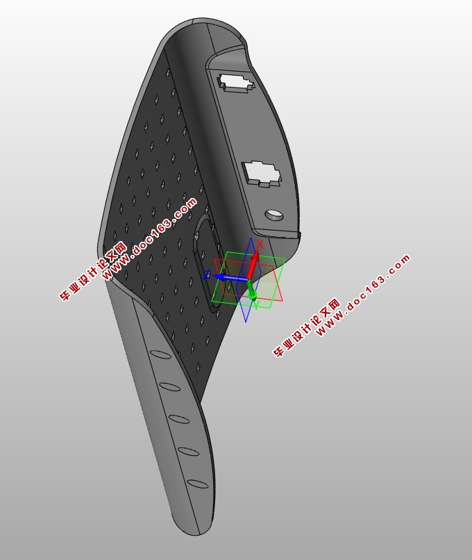 ADSL面壳注塑模具设计(含CAD零件装配图,SolidWorks三维图)