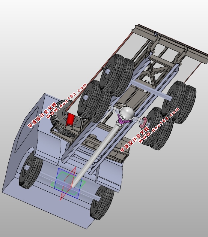 煤炭采样车底盘结构的设计(含CAD零件装配图,SolidWorks三维图)