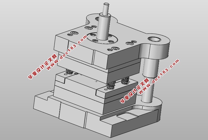 排气管垫片冲压模具设计(含CAD零件装配图,SolidWorks,IGS三维图)