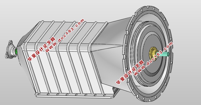 行星齿轮式动力换挡变速箱的设计(含CAD零件装配图,SolidWorks三维)