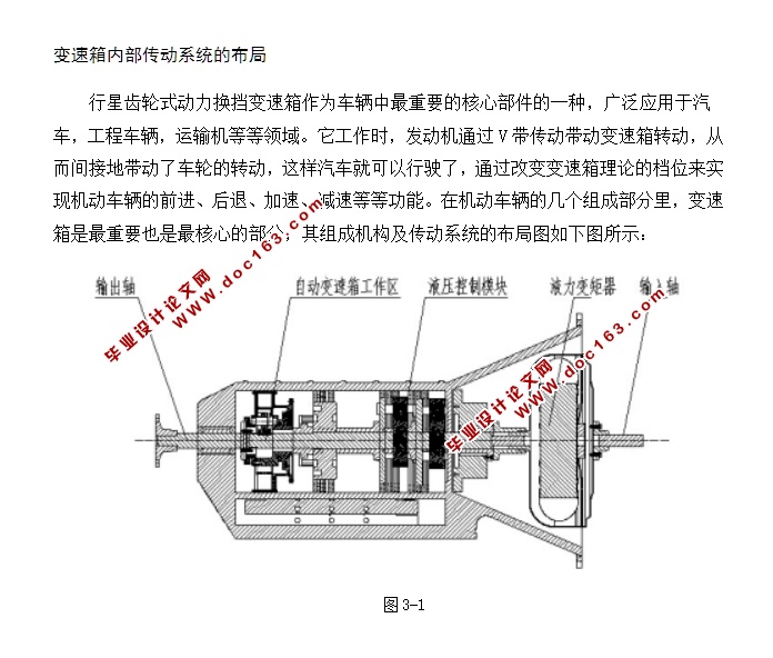 行星齿轮式动力换挡变速箱的设计(含CAD零件装配图,SolidWorks三维)