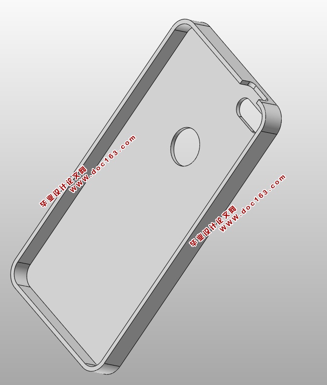 手机保护壳注塑模具设计(含CAD零件装配图,SolidWorks三维图)