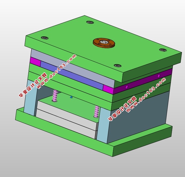 手机保护壳注塑模具设计(含CAD零件装配图,SolidWorks三维图)
